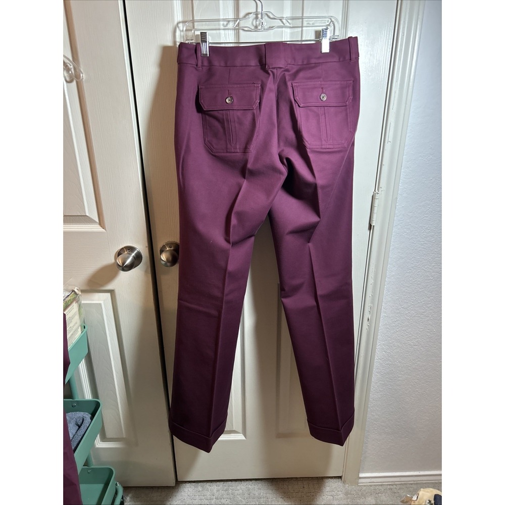 Banana Republic Size 10 Pants Suit Purple 2 Piece Button Jacket‎ Lined - Picture 11 of 12